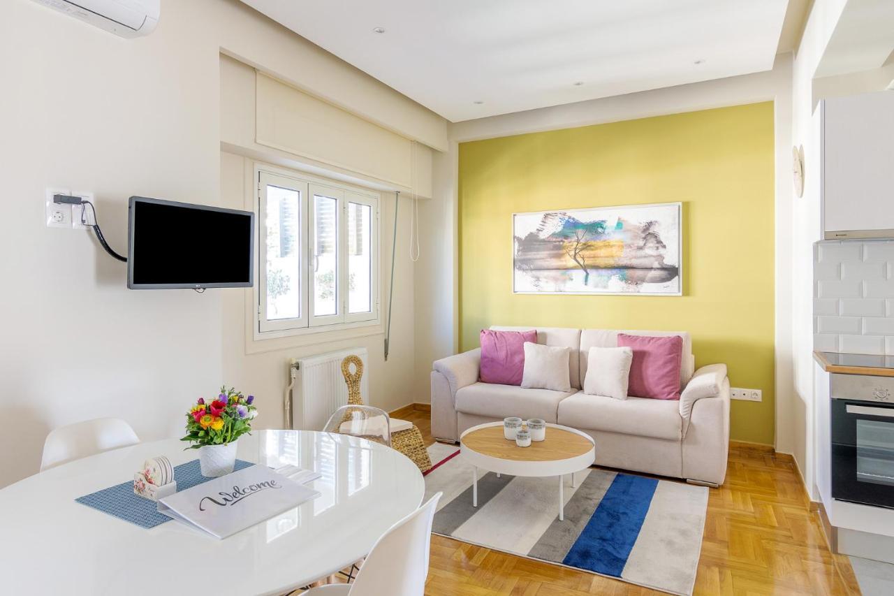 Chic Penthouse For 4 Ppl In Kolonaki Apartment Athens Exterior photo